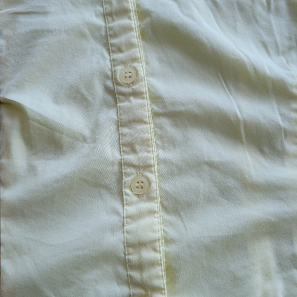 H&M Women's Button Up Blouse Yellow Size 4 - Picture 4 of 6